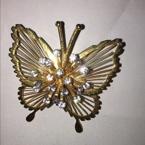 Butterfly brooch